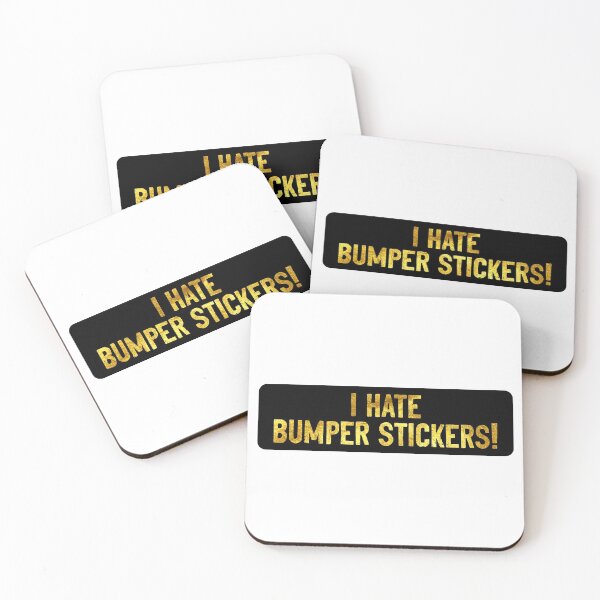 Item preview, I Hate Bumper Stickers Cool Helmet designed and sold by Sour Soul.