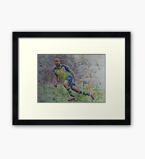 Theo Walcott - Portrait 2 Framed Print
