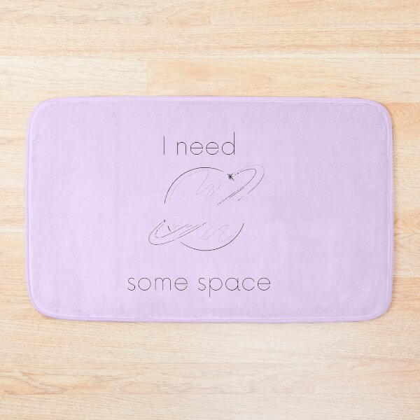 Item preview, I need some space - pastel pink designed and sold by tinkdesignsit.