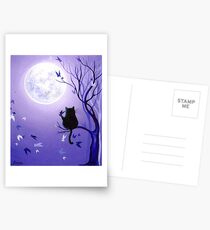 Butterfly Swirl Postcards