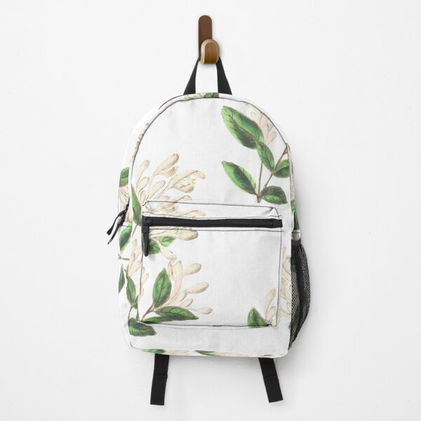 Item preview, White Tropical Flower Pattern designed and sold by GraphicsClub.