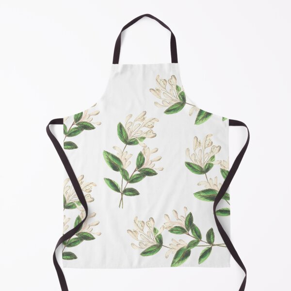 Item preview, White Tropical Flower Pattern designed and sold by GraphicsClub.