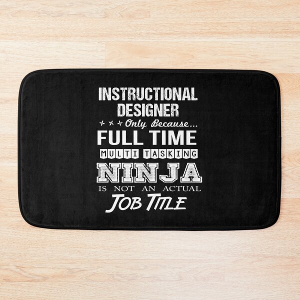 Item preview, Instructional Designer T Shirt - Multitasking Ninja Job Gift Item Tee designed and sold by learkemili.
