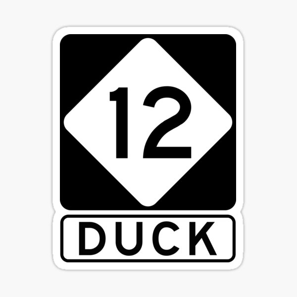 Item preview, NC 12 - Duck designed and sold by NewNomads.