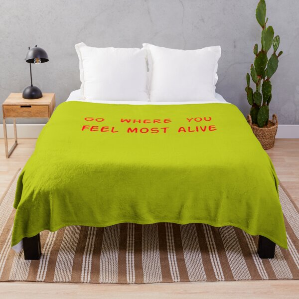 Item preview, Go where you feel most alive , Motivational Quotes designed and sold by Soukainadesign.