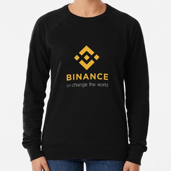 Binance Exchange Le Monde Crypto Sweatshirt léger