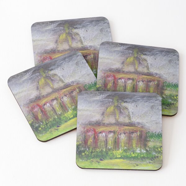 Item preview, Quiosco Magdalen Green Dundee Escocia designed and sold by WorldOfWendyArt.