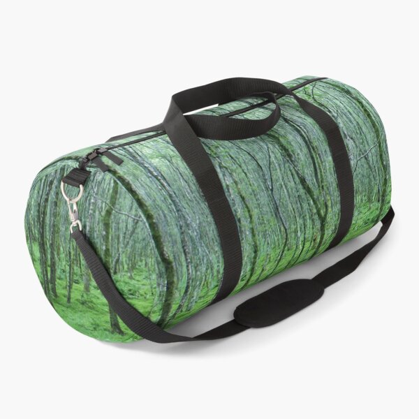 Item preview, Green trees duffel bag designed and sold by Epic  Art.