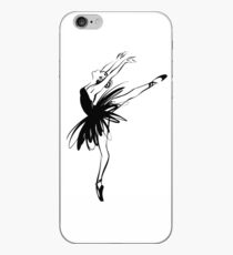 Ballerina im Tutu in der Leistungsposition. iPhone-Hülle & Cover