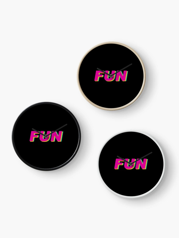 Thumbnail 3 of 4, Clock, Fun designed and sold by DojoShop.