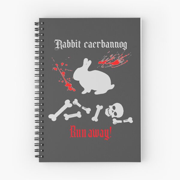 Item preview, Rabbit Caerbannog - Run away! designed and sold by Monkyra.