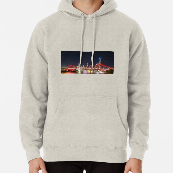 Brisbane Story Bridge Pullover Hoodie