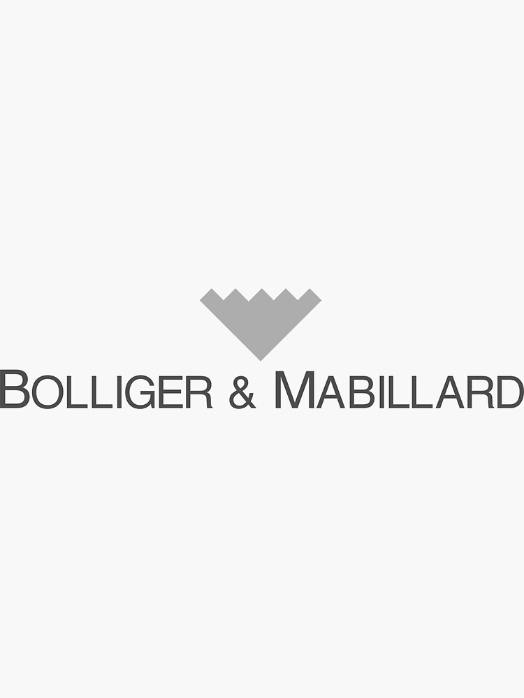 "Bolliger And Mabillard B&M" Sticker For Sale By Chrisbyrnes | Redbubble