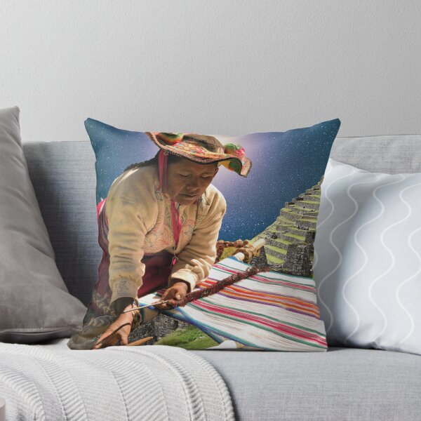 Item preview, Peruvian woman in Machu Picchu designed and sold by brokenchina.