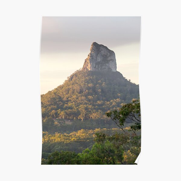 Glasshouse Mountains Poster