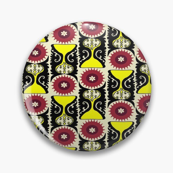 Item preview, Suzani Uzbekistan zoroastrian pattern designed and sold by dionysusgk555.