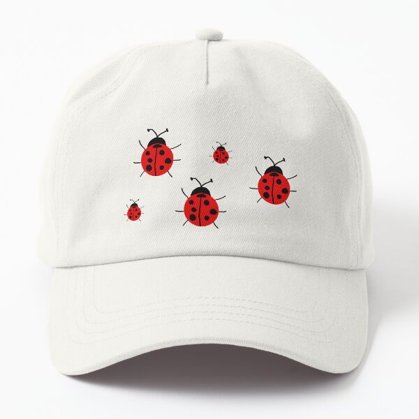 Ladybug Pattern Dad Hat