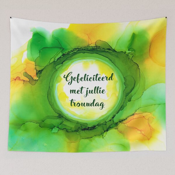 Item preview, Trouwdag Felicitatie Nederlands designed and sold by Elvira Draat.