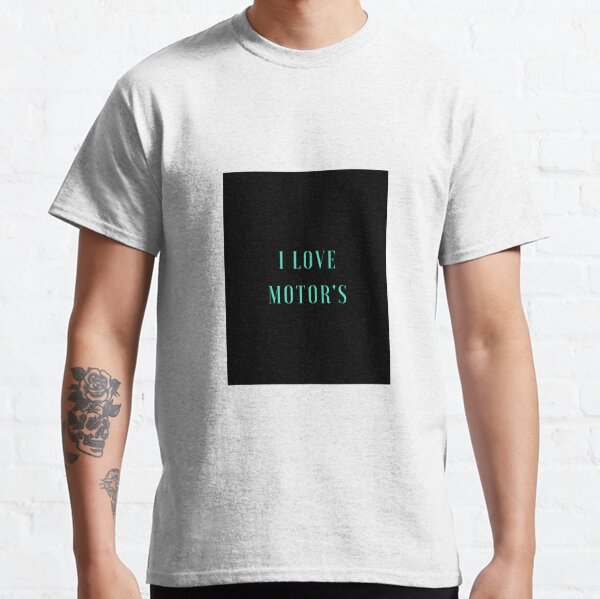 Item preview, i love motor's t-shirt designed and sold by mbartstreet.