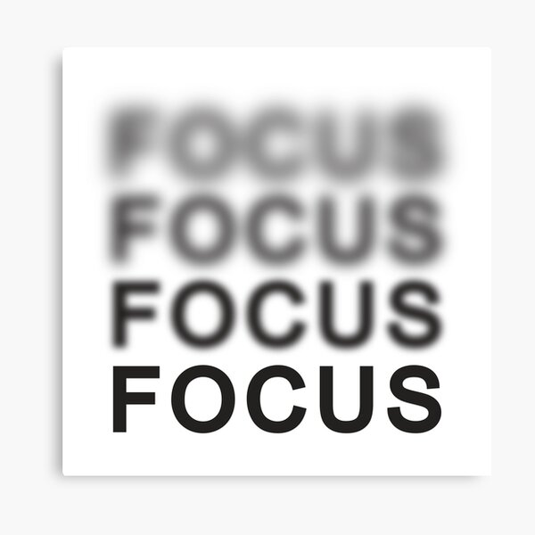 Focus Canvas Print