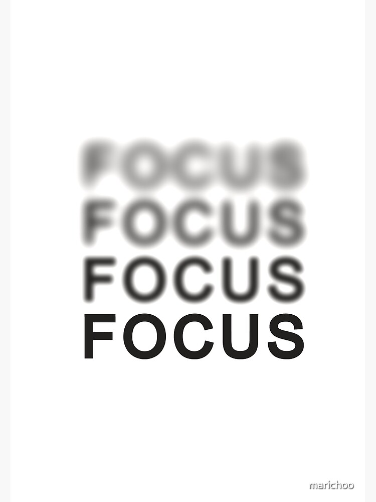 Focus by marichoo