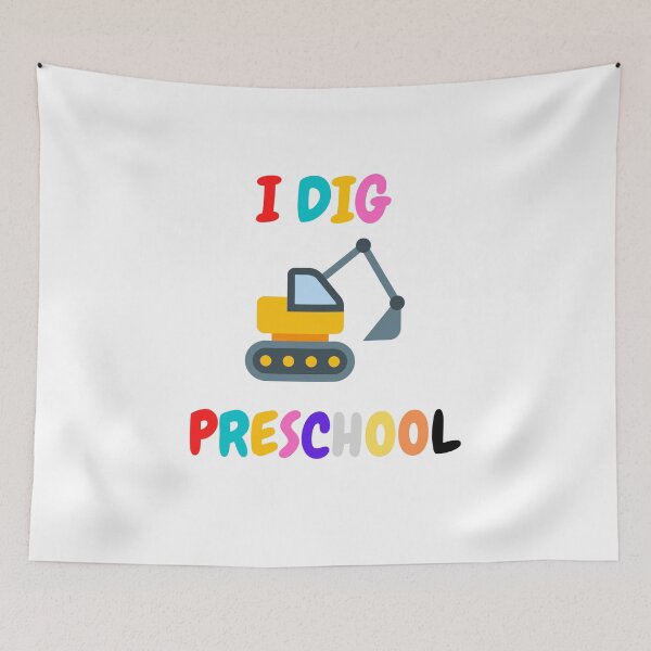 Item preview, I Dig Preschool designed and sold by Codeking005.