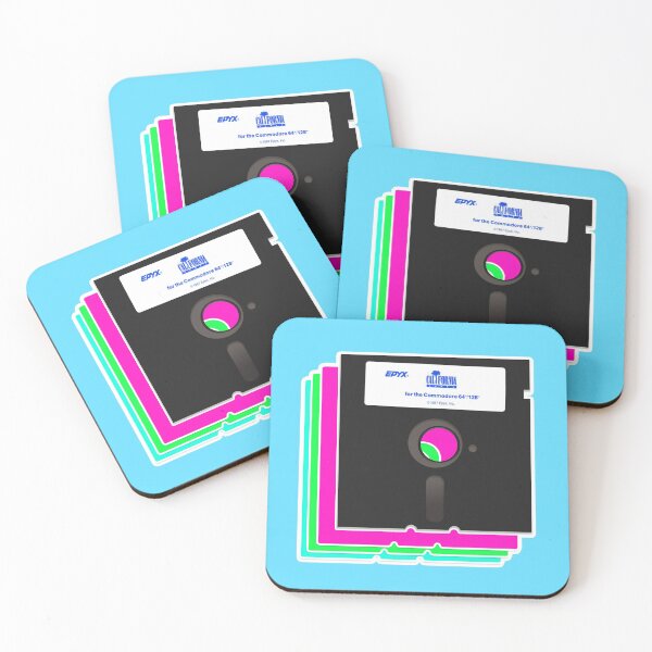 Item preview, California Games - Floppy Disk (Commodore 64) designed and sold by RetroTrader.