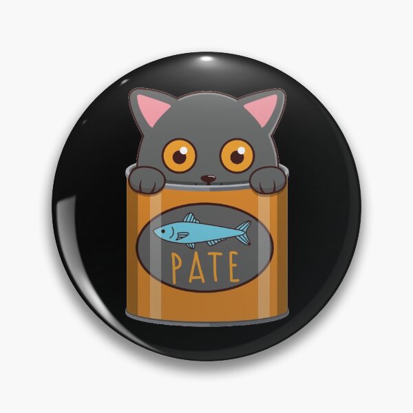 Item preview, Cute Cat Inside Can Of Pate designed and sold by Luan Huynh.