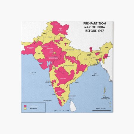 Pre Independence India Map Pre-Partition Map Of India Before 1947" Art Board Print By Kartickdutta101  | Redbubble