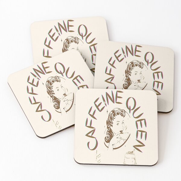 Item preview, Caffeine Queen Loving My Coffee, Coffee makes everything possible, Caffeine Queen designed and sold by Adri Barnard.