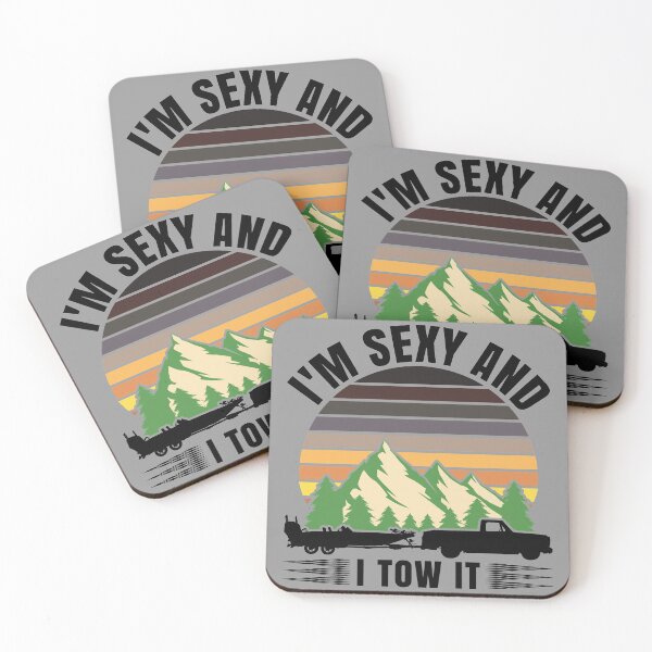 Item preview, Funny Camping Boating I'm Sexy and I Tow It Bass Fishing designed and sold by CharJens.