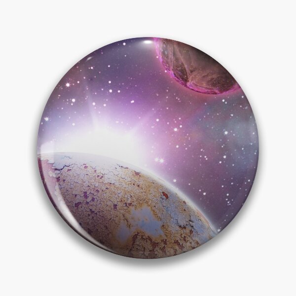 Item preview, Space Landscape Poster designed and sold by Artistic-Bison.