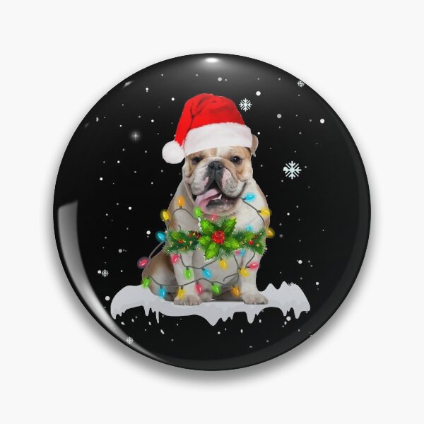 Aperçu de l'œuvre Dans Bosten Terrier Jingle Bells allume Noël créée et vendue par SarahHowley.