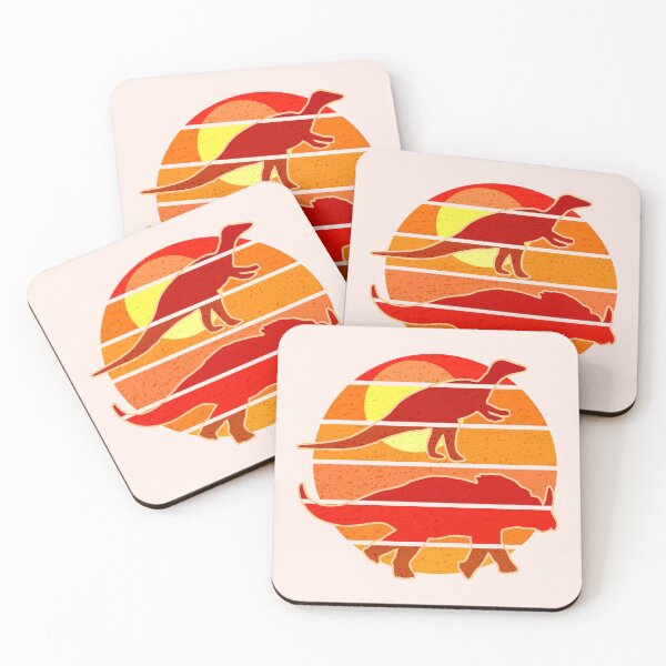 Item preview, Dinosaurs At Red Sunset designed and sold by SUNarea.