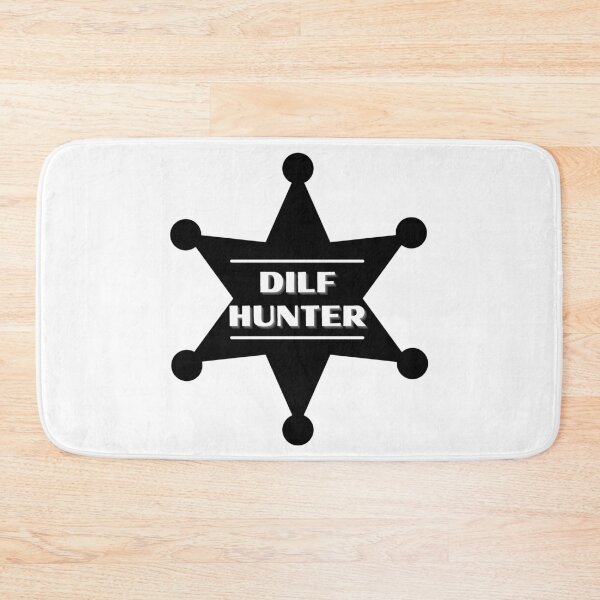 Item preview, DILF Hunter Black badge designed and sold by CaitU.