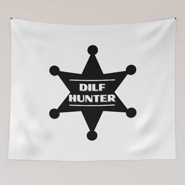 Item preview, DILF Hunter Black badge designed and sold by CaitU.