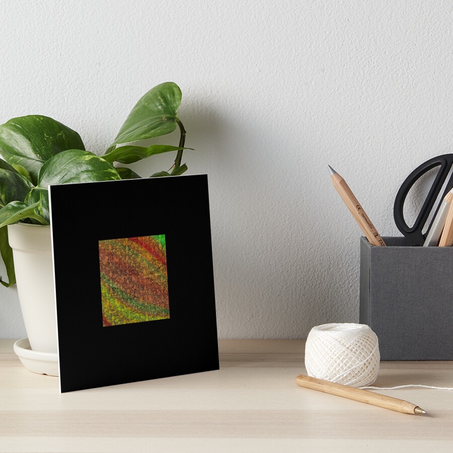 Item preview, Art Board Print designed and sold by joomynoomy.