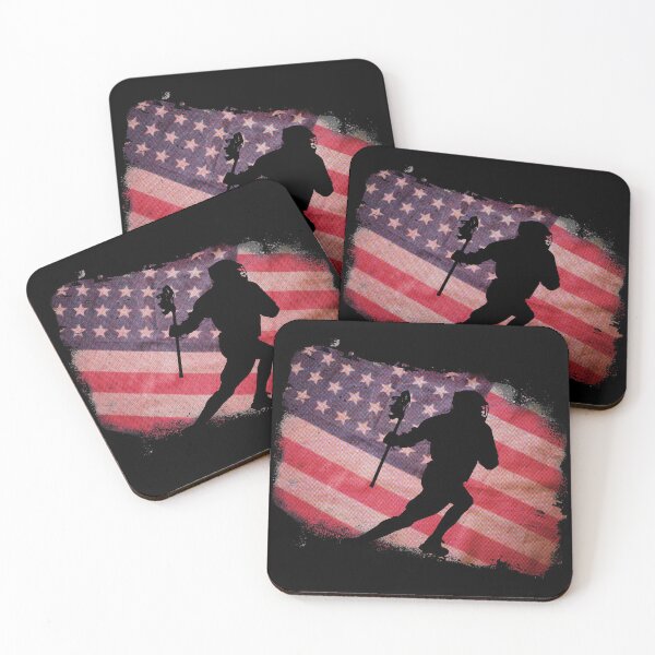Item preview, lacrosse usa american flag designed and sold by ChaseCoClothing.