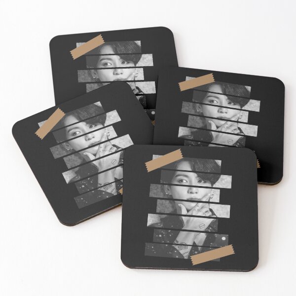 Item preview, Jeon Jungkook BTS Jungkook Korean Kpop Monochrome Stripe Design designed and sold by Piosenka Art.