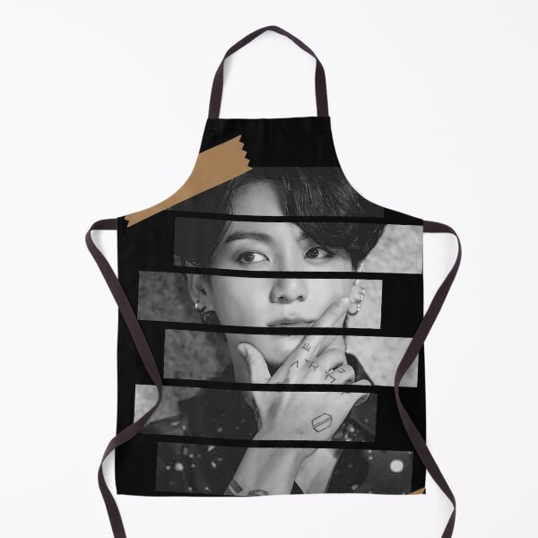Item preview, Jeon Jungkook BTS Jungkook Korean Kpop Monochrome Stripe Design designed and sold by Piosenka Art.