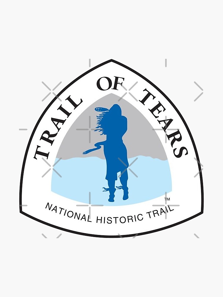 Trail Of Tears Sticker For Sale By Triplew427 Redbubble