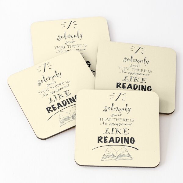 Item preview, I Solemnly Swear That There Is No Enjoyment Like Reading  designed and sold by aniicreates.