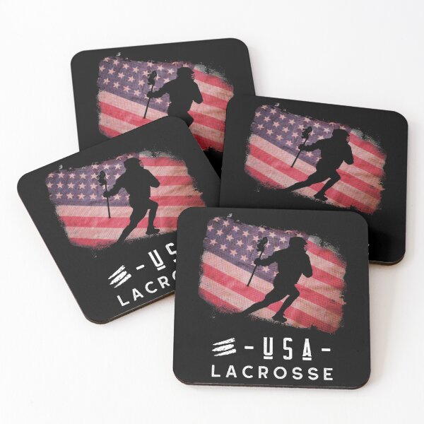 Item preview, lacrosse usa american flag designed and sold by ChaseCoClothing.