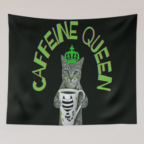 Item preview, Caffeine Queen All I Need is Coffee and Meow, nr 2, Coffee makes everything possible, Caffeine Queen designed and sold by Adri Barnard.