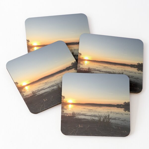 Item preview, Sun set over the marsh designed and sold by LeslieC1313.