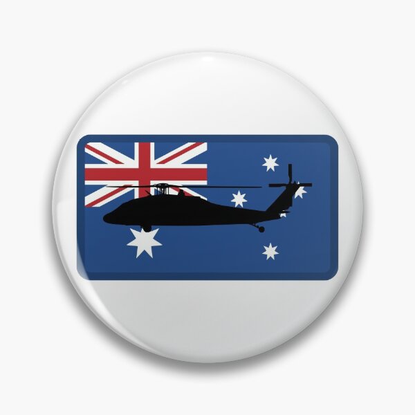 Item preview, Australian UH-60 Black Hawk Patch designed and sold by StrongVlad.