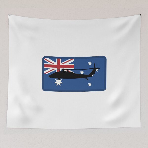 Item preview, Australian UH-60 Black Hawk Patch designed and sold by StrongVlad.
