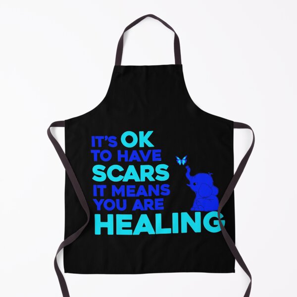 Item preview, It’s ok to have scars hydrocephalus awareness month designed and sold by Designs Of all kinds.