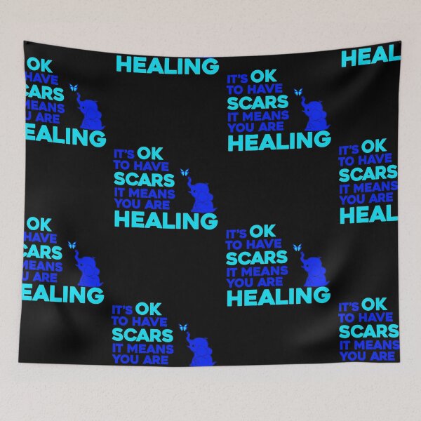 Item preview, It’s ok to have scars hydrocephalus awareness month designed and sold by Designs Of all kinds.