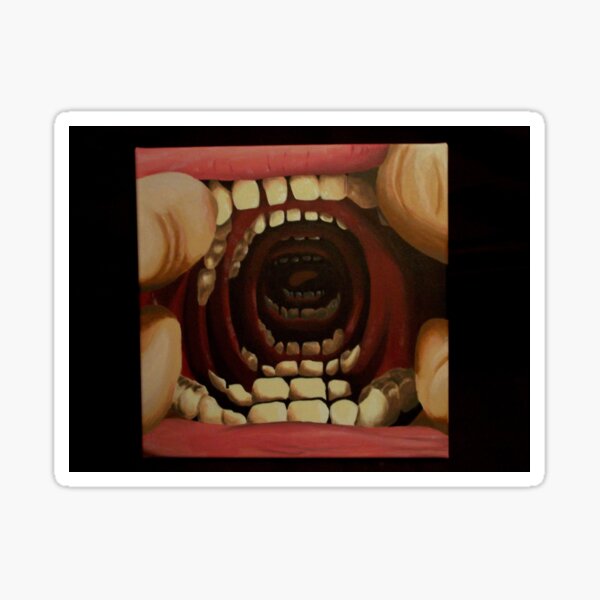 Dentist nightmare Sticker